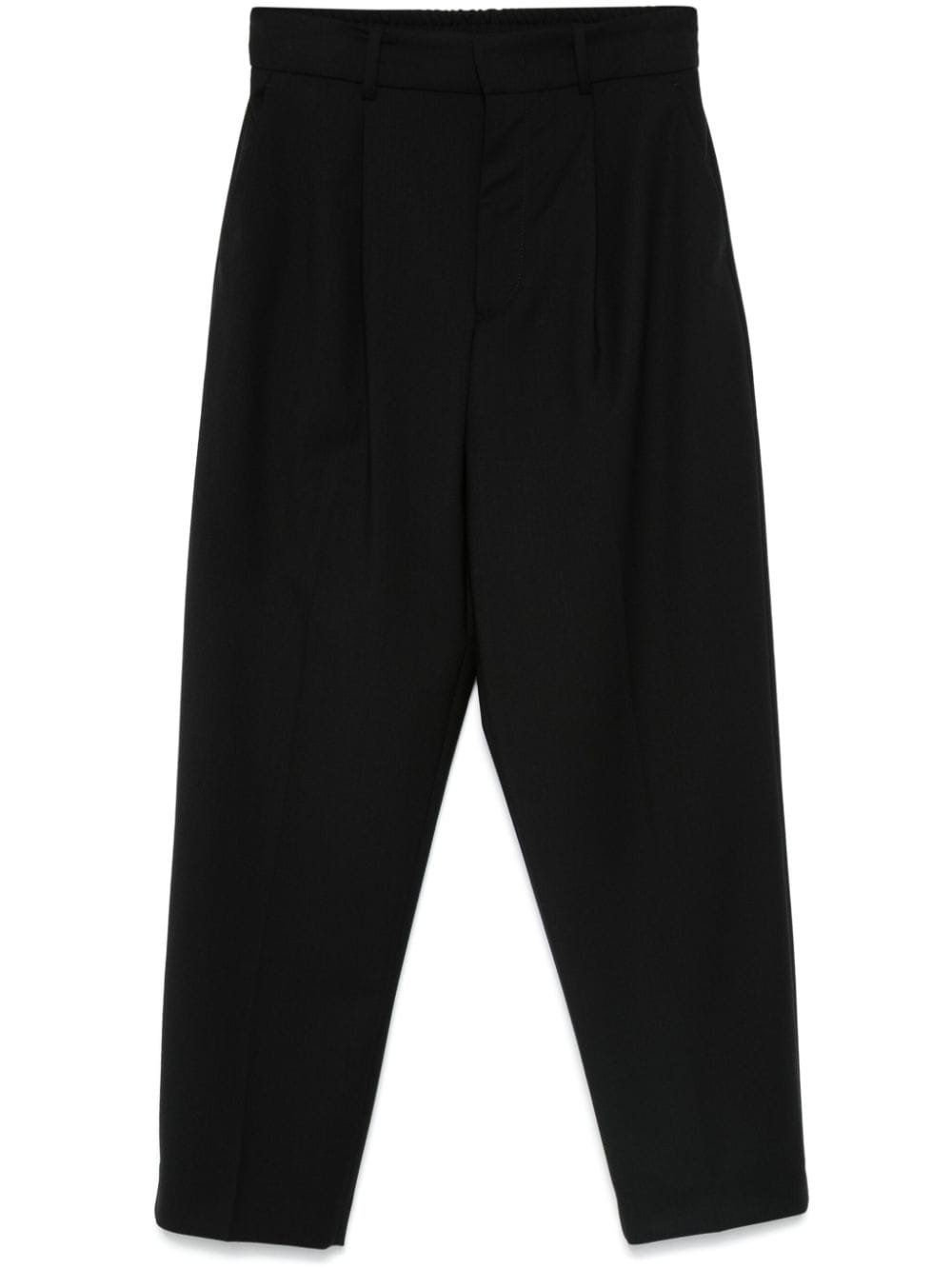 pleat-detailing trousers