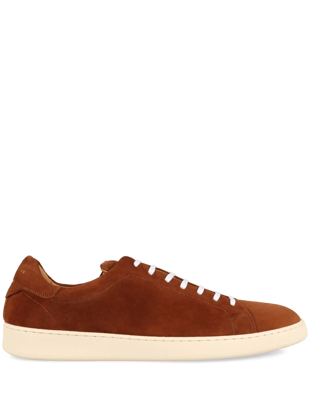 Kiton Suède sneakers Bruin