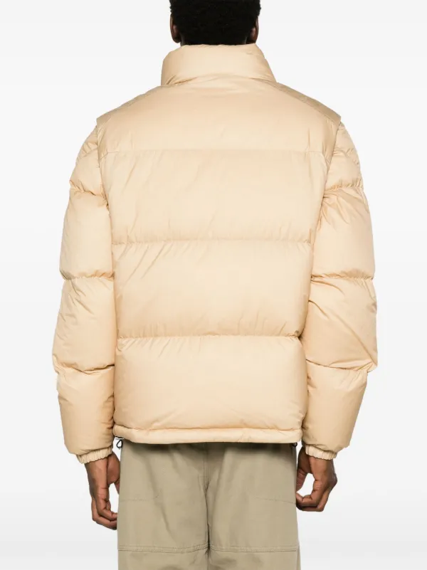 MONCLER WETE ベージュ size0 White Wete Hooded Jacket - Windbreakers & Raincoats for Women