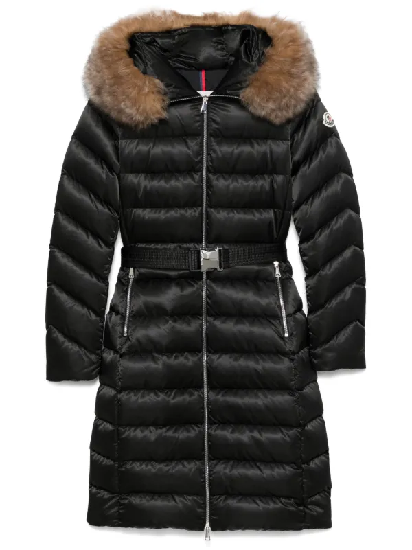 Moncler Leersie Coat Black FARFETCH AE