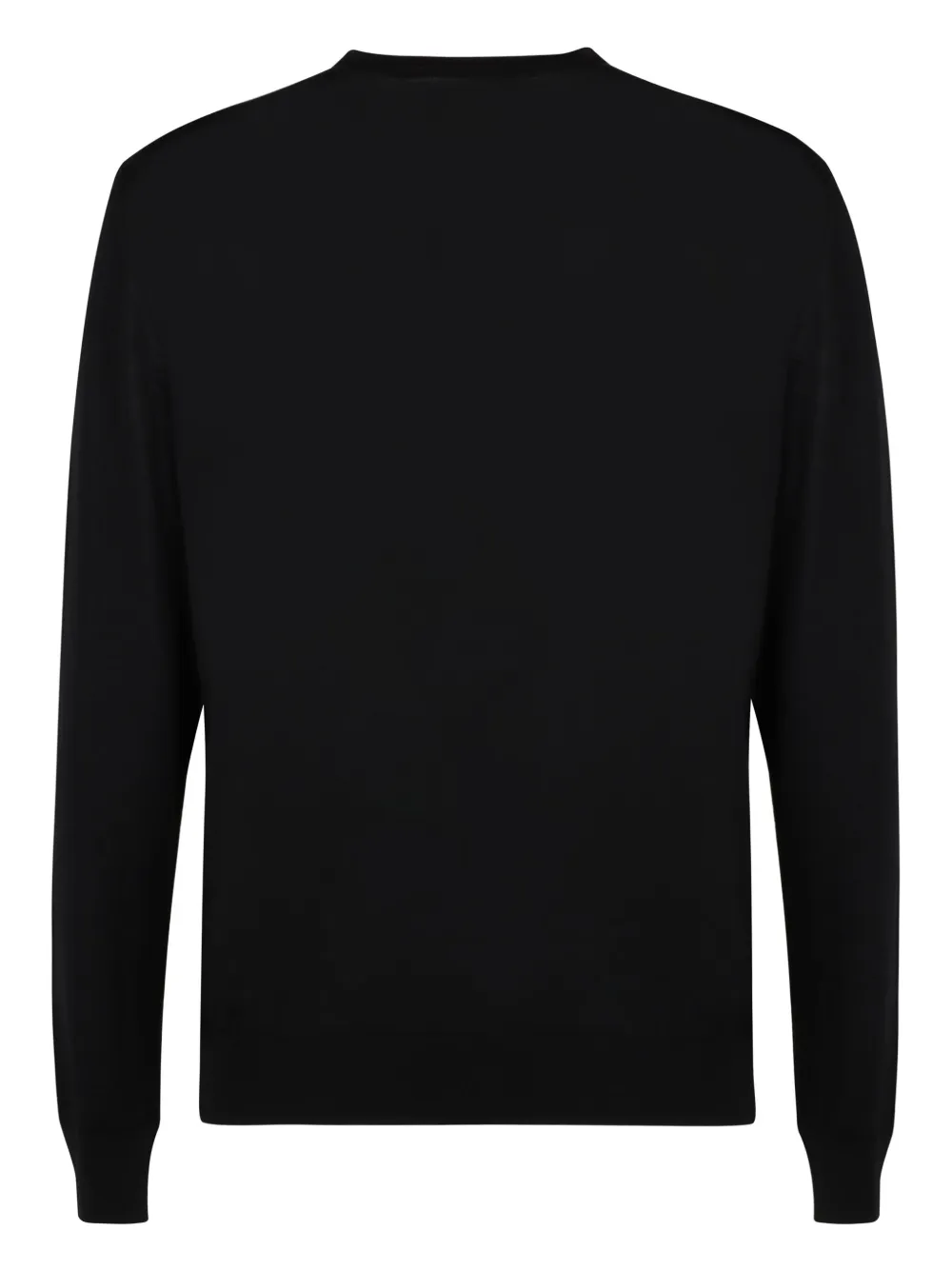 Kiton Wollen trui - Zwart
