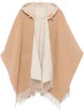 FENDI hooded cape - Neutrals