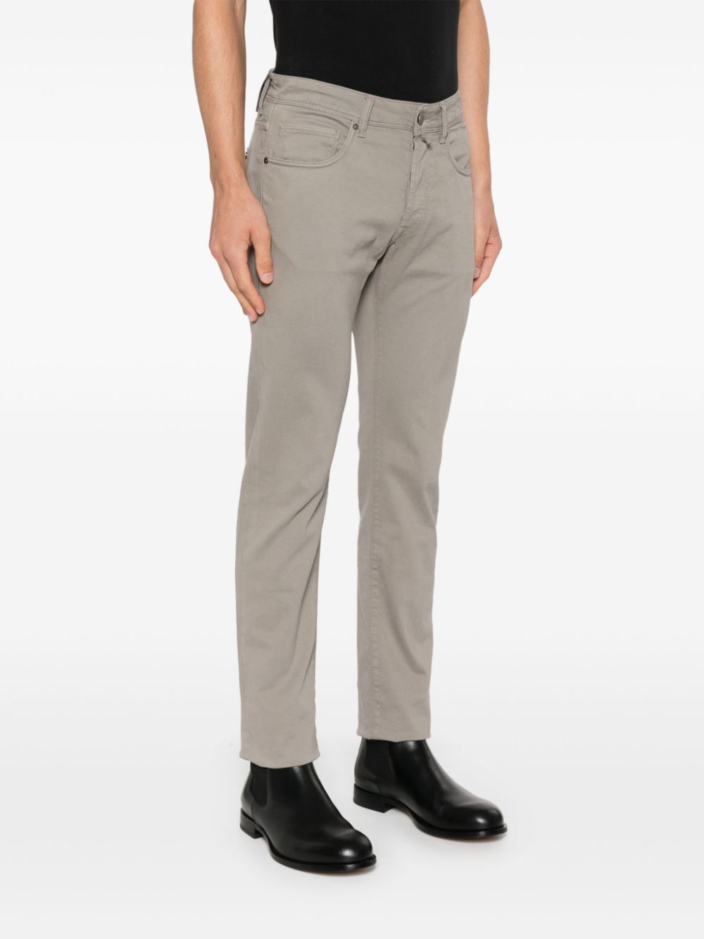 Incotex Slim-fit broek Grijs