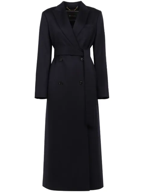 Kiton double-breasted trench coat