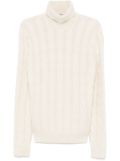 Jacob Cohën cable-knit sweater - White