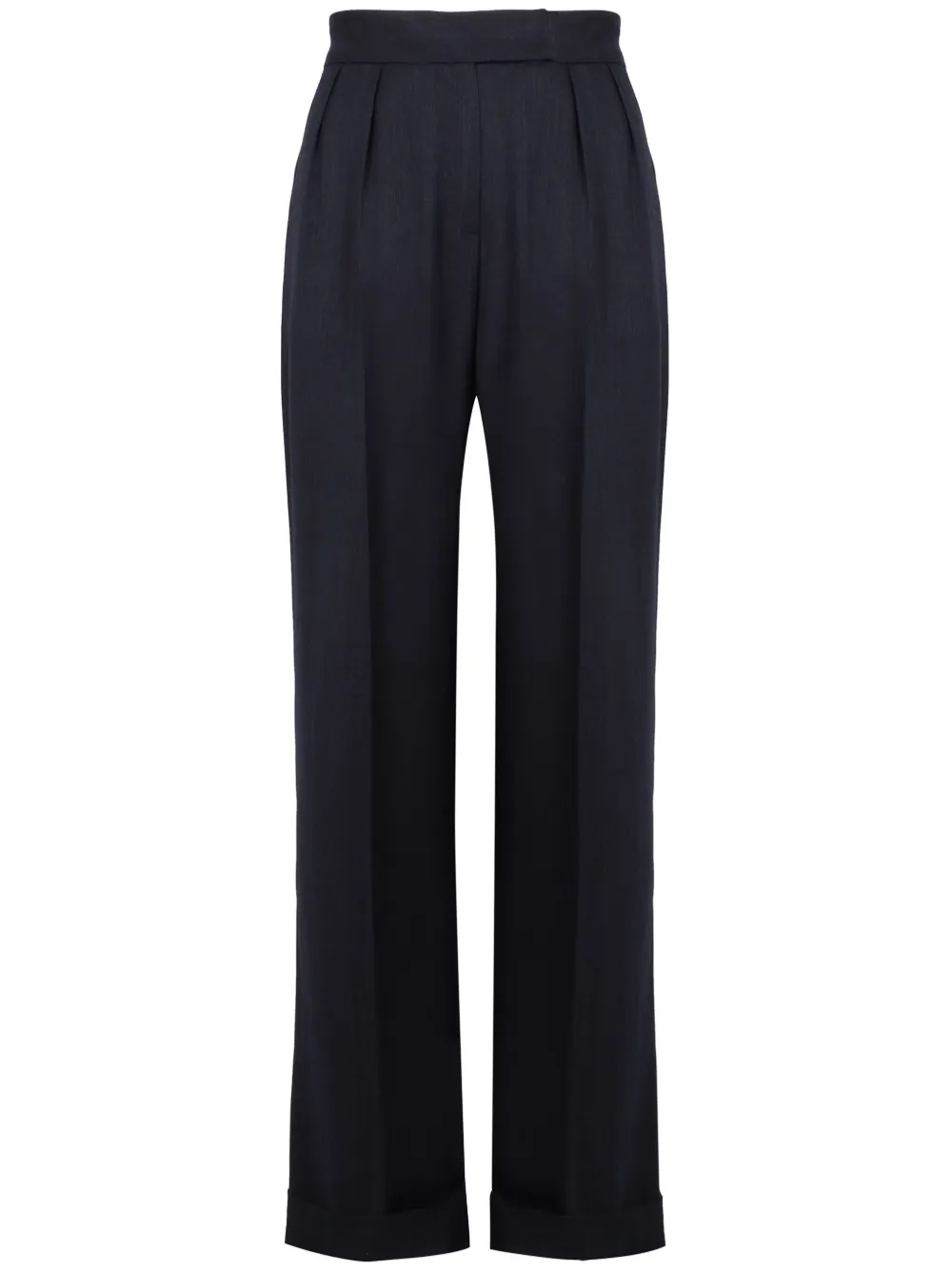 Kiton Straight broek Blauw
