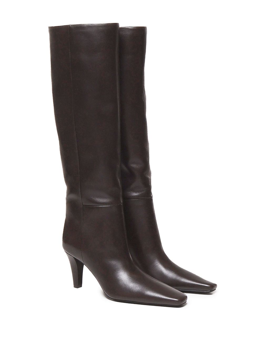 Saint Laurent 75mm Jill boots - Brown