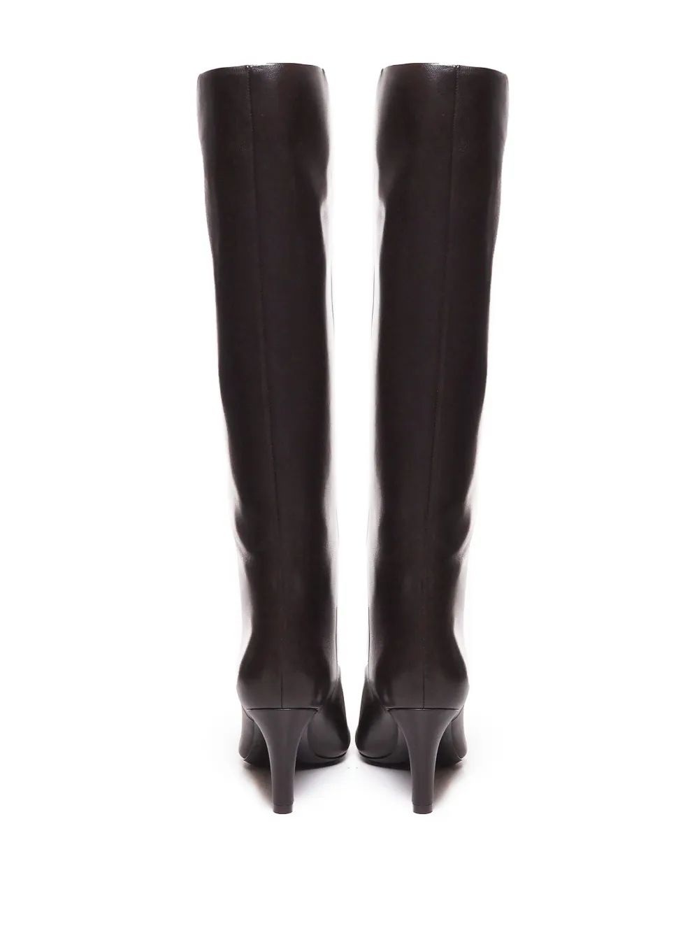 Saint Laurent 75mm Jill boots Brown