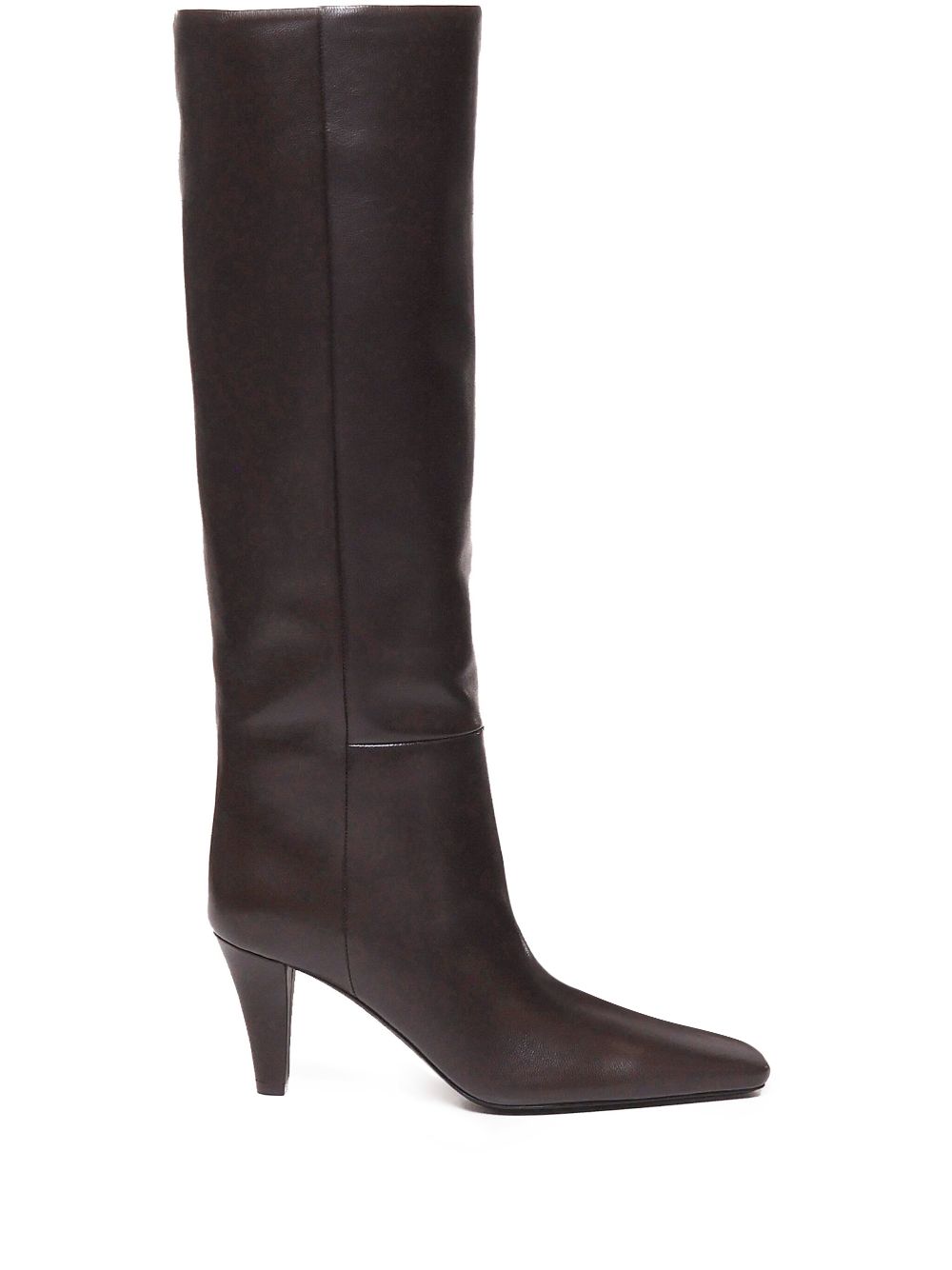 Saint Laurent 75mm Jill boots Brown