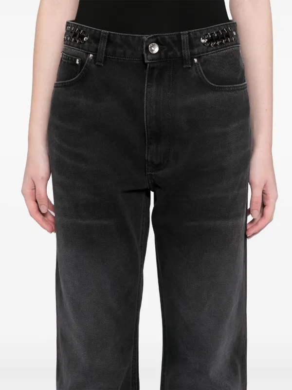 Rabanne Signature ジーンズ | ブラック | FARFETCH JP