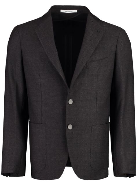 Tagliatore peak-lapels single-breasted blazer Men