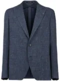 Tagliatore peak-lapels blazer - Blue
