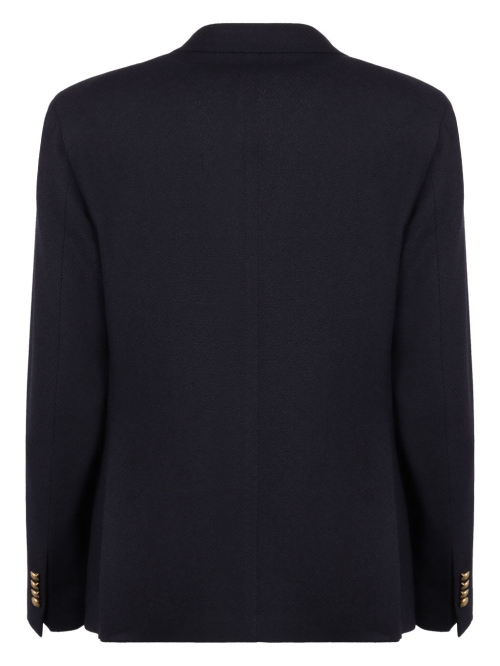 Shop Tagliatore Peak-lapels Single-breasted Blazer In Blue