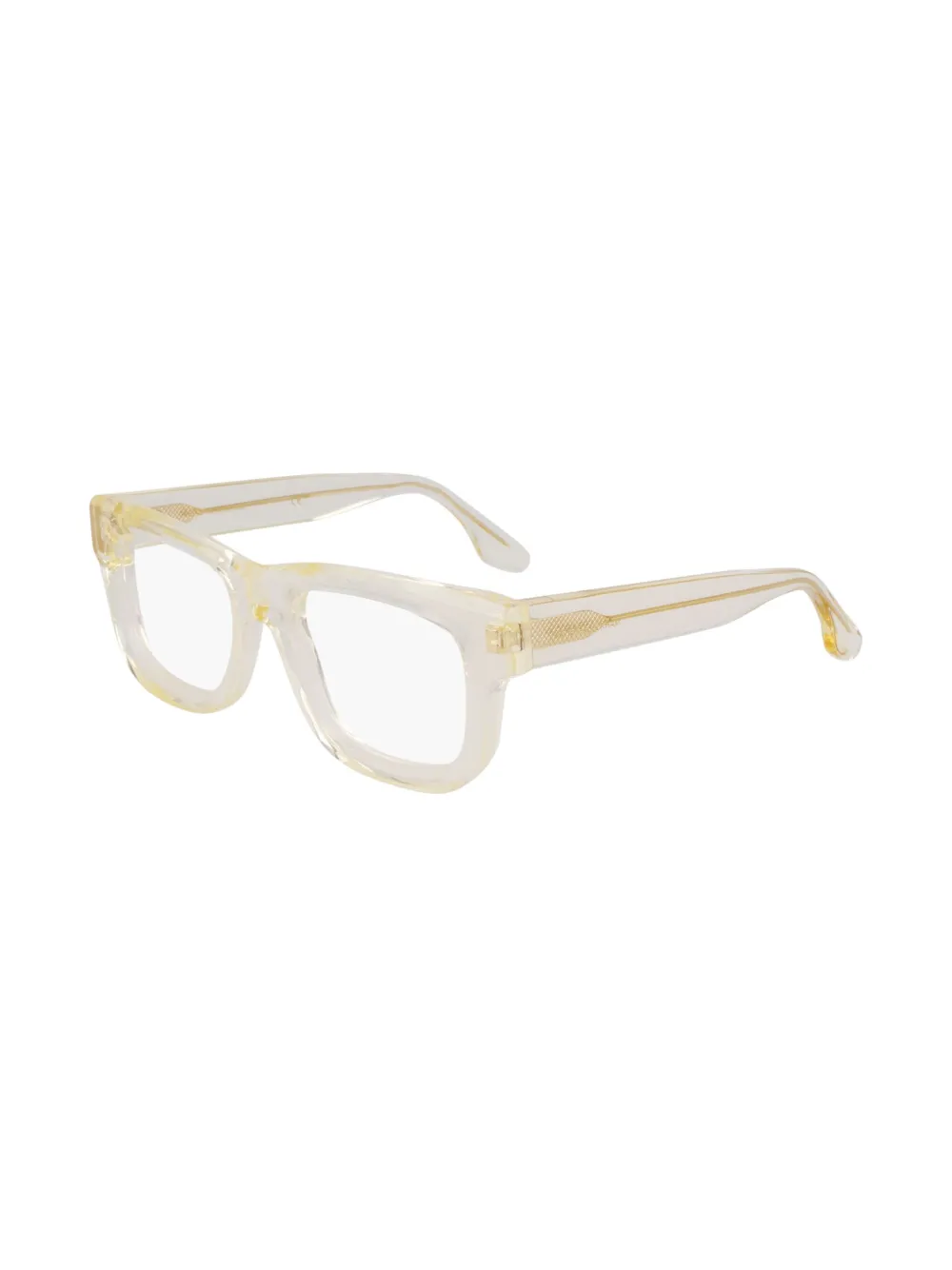 Victoria Beckham Eyewear Zonnebril met abstract patroon Beige