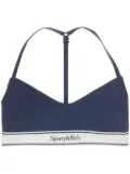 Sporty & Rich U-neck bra - Blue