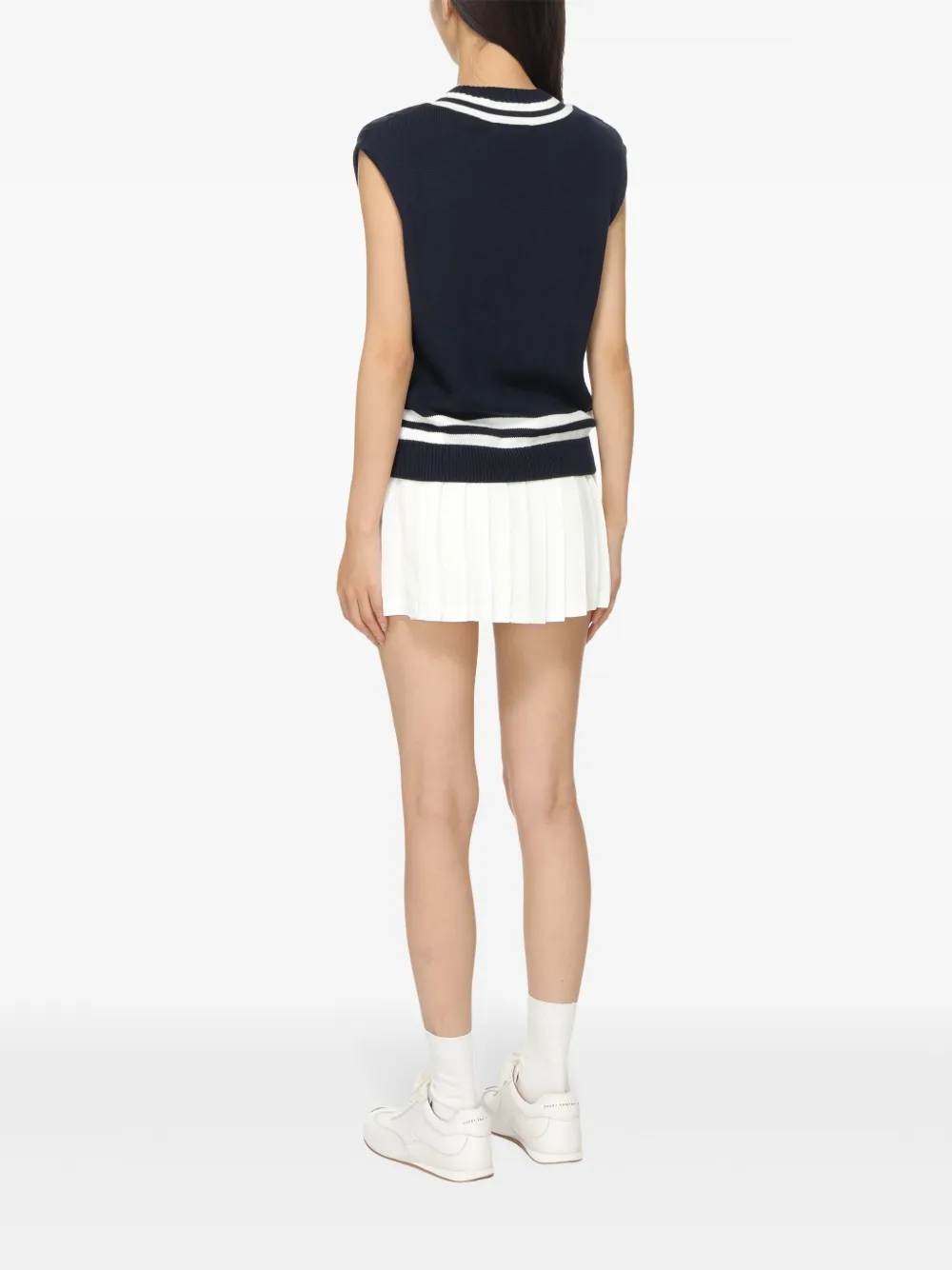 Sporty & Rich Spencer met V-hals Blauw