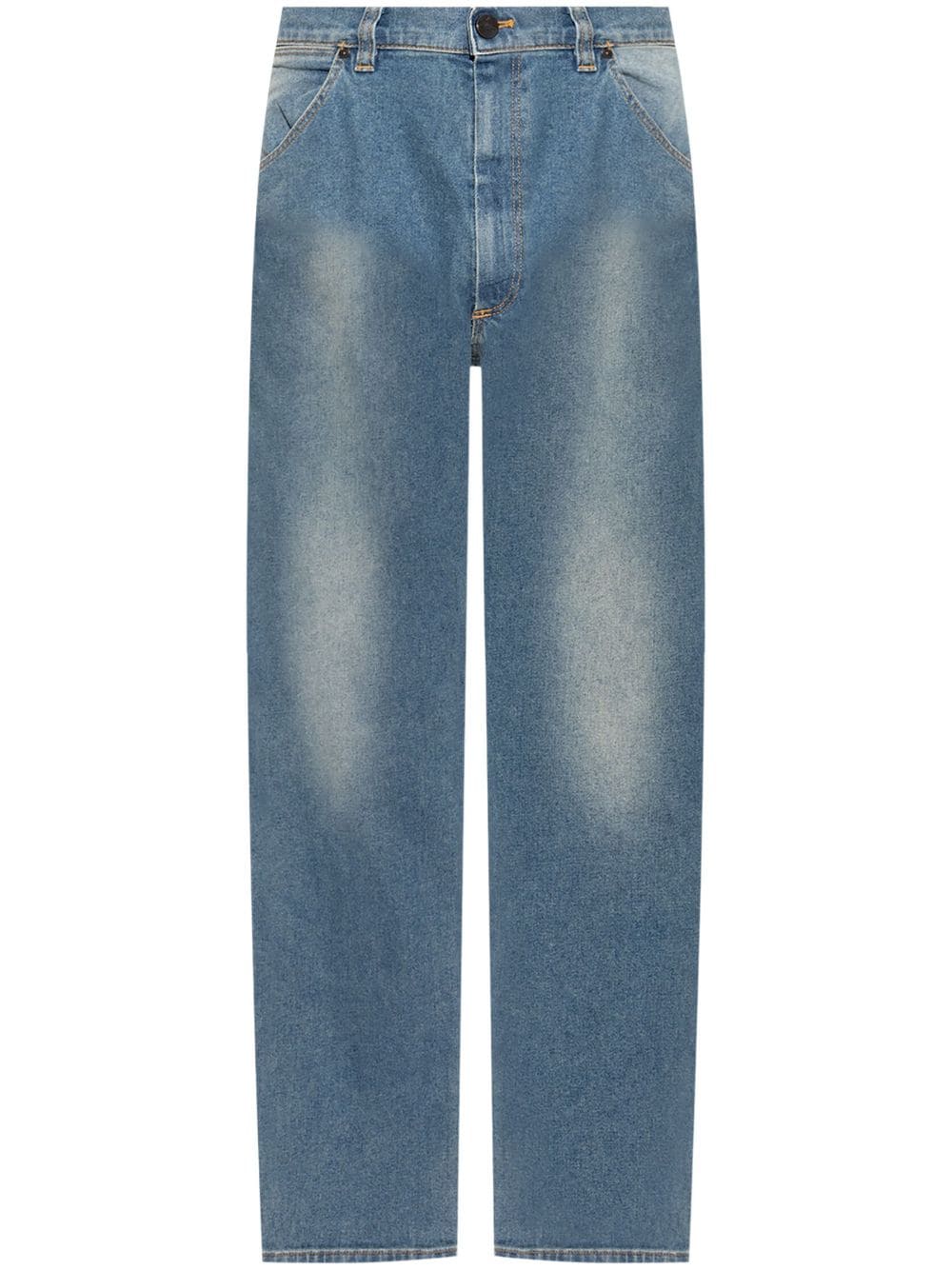 Vivienne Westwood cotton straight jeans - Blu