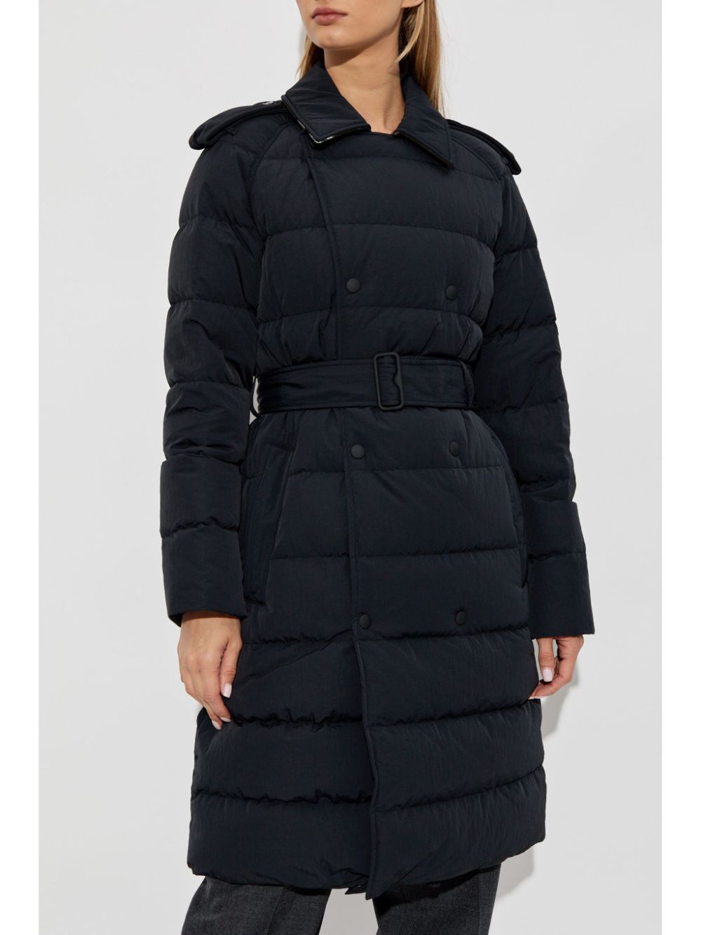 Burberry belted down jacket Women