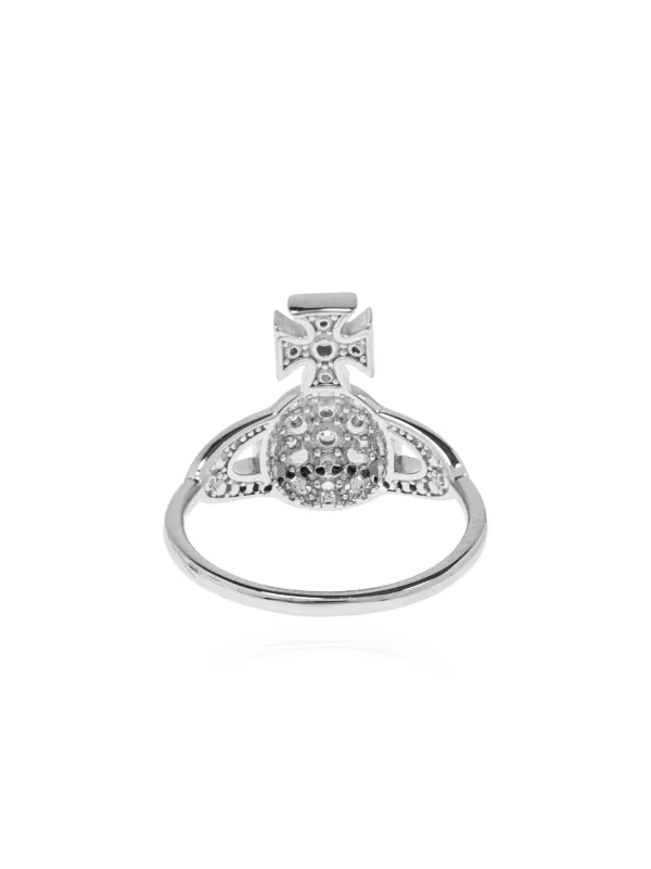 Vivienne Westwood Little Orb Ring | Silver | FARFETCH BN