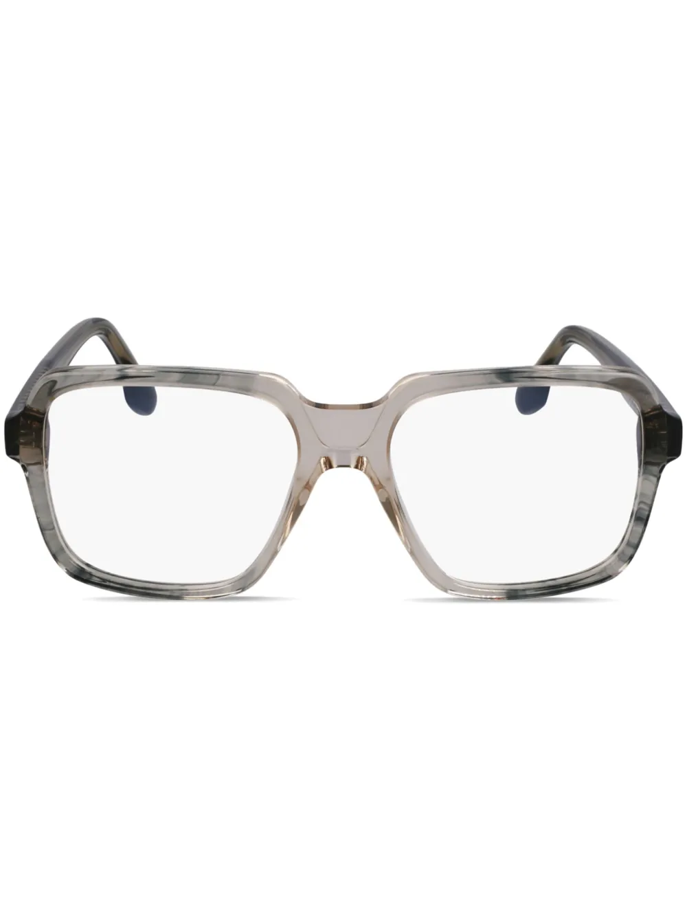 Victoria Beckham Eyewear Bril met doorzichtig montuur Grijs