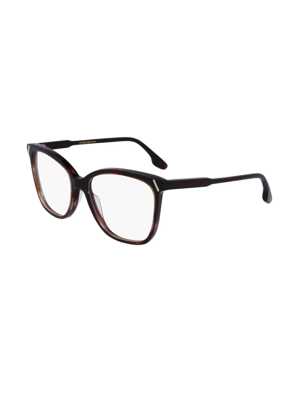 Victoria Beckham Eyewear VB2641 bril met vierkant montuur Bruin