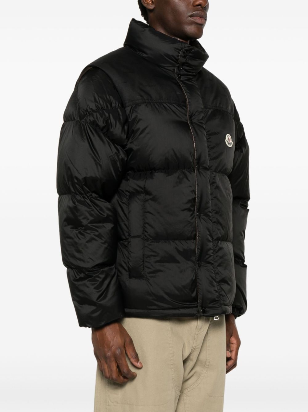 Shop Moncler Verone Reversible Jacket In Black