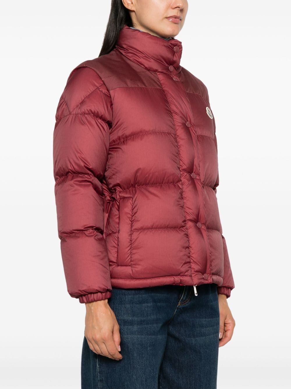 Shop Moncler Verone Jacket In Red