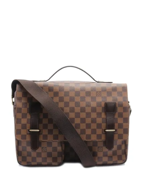 Louis Vuitton Pre-Owned 2000 Damier Ebene Broadway satchel WOMEN