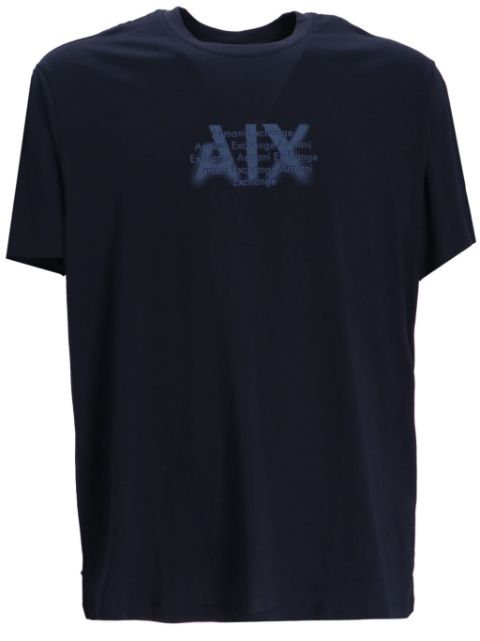 Armani Exchange logo-print cotton T-shirt Men