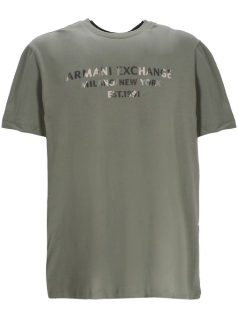 Armani Exchange logo t-shirt Men