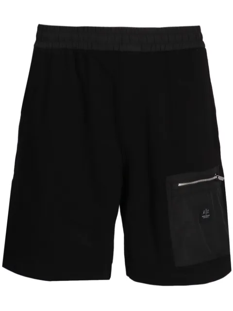 Armani Exchange cotton track shorts Men