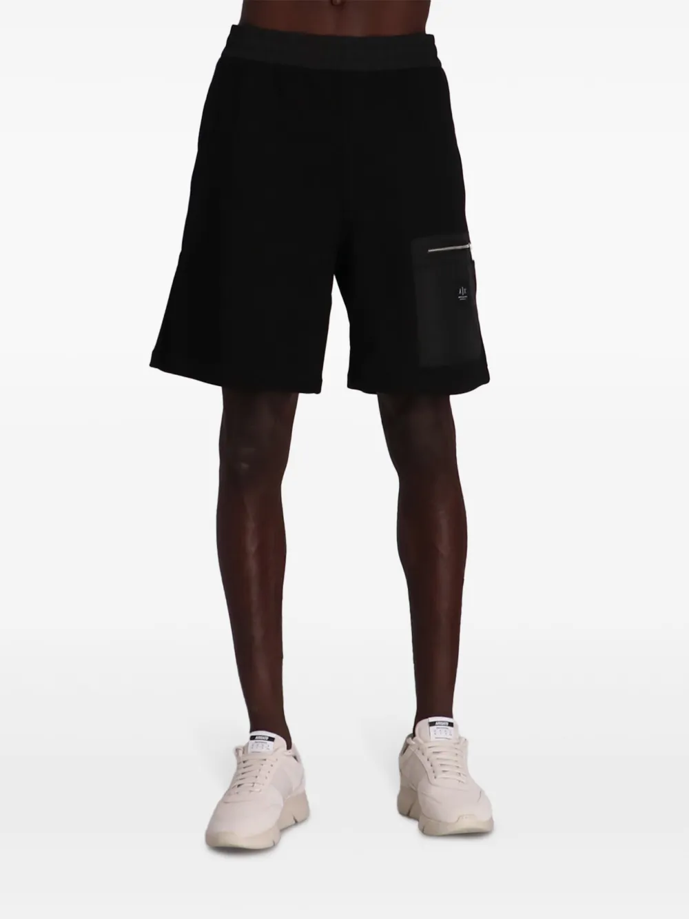 Affordable Armani Exchange cotton track shorts Men