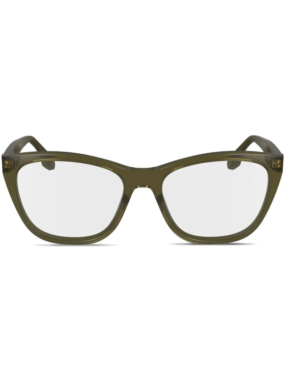 Victoria Beckham Eyewear Occhiali cat-eye - Verde