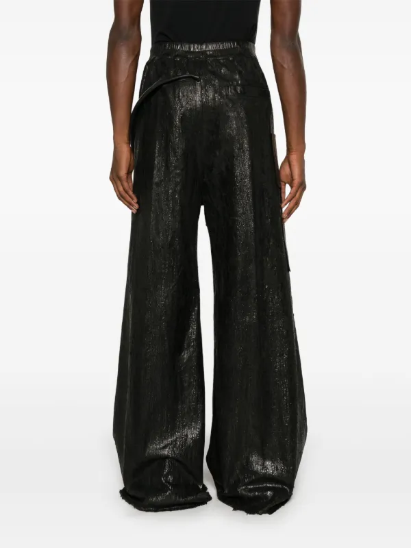 大人気! RICK OWENS Geth Belas キュプラ パンツ ワイドレッグ 大人気! RICK OWENS Geth Belas キュプラ パンツ ワイドレッグ