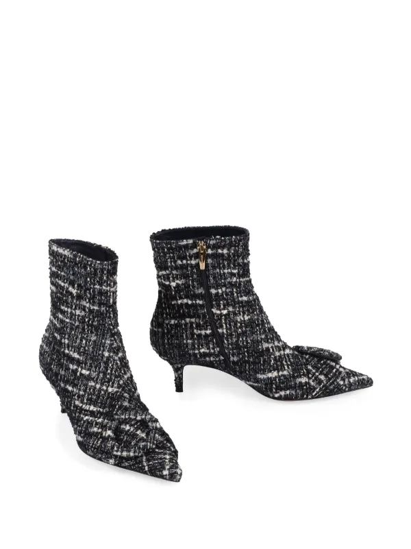 Gianvito Rossi>>レザーアンクルブーツ Gianvito Rossi レザーアンクルブーツ | ブラック | FARFETCH JP