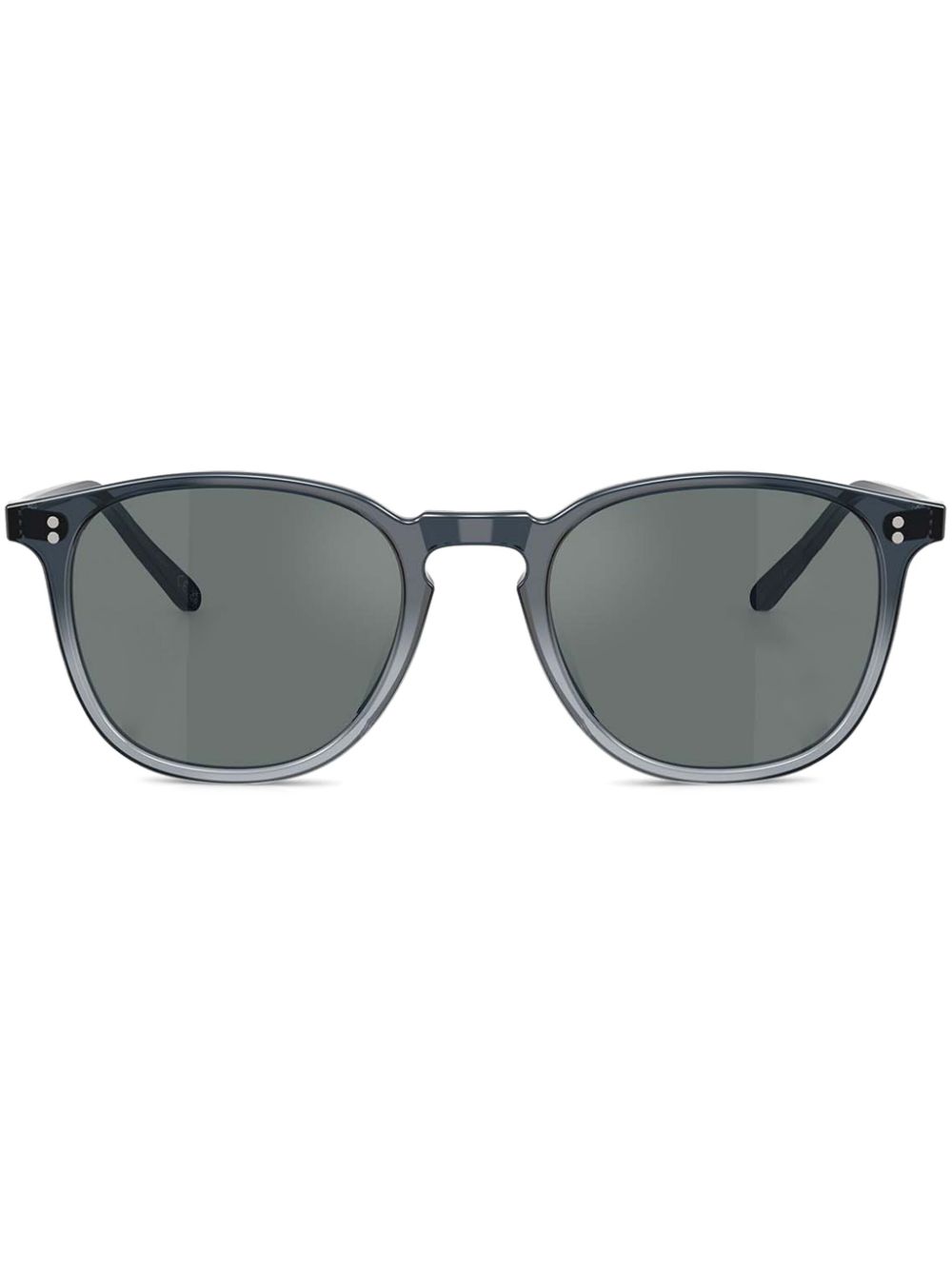 Oliver Peoples Finley 1993 Sun zonnebril met vierkant montuur Blauw