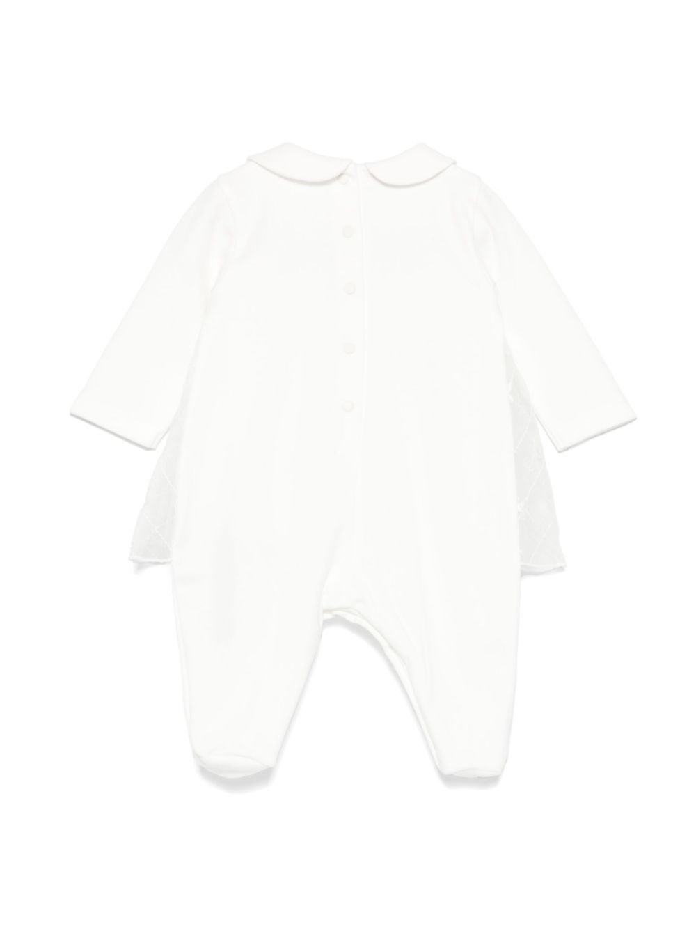 Miss Blumarine cotton babygrow - Wit