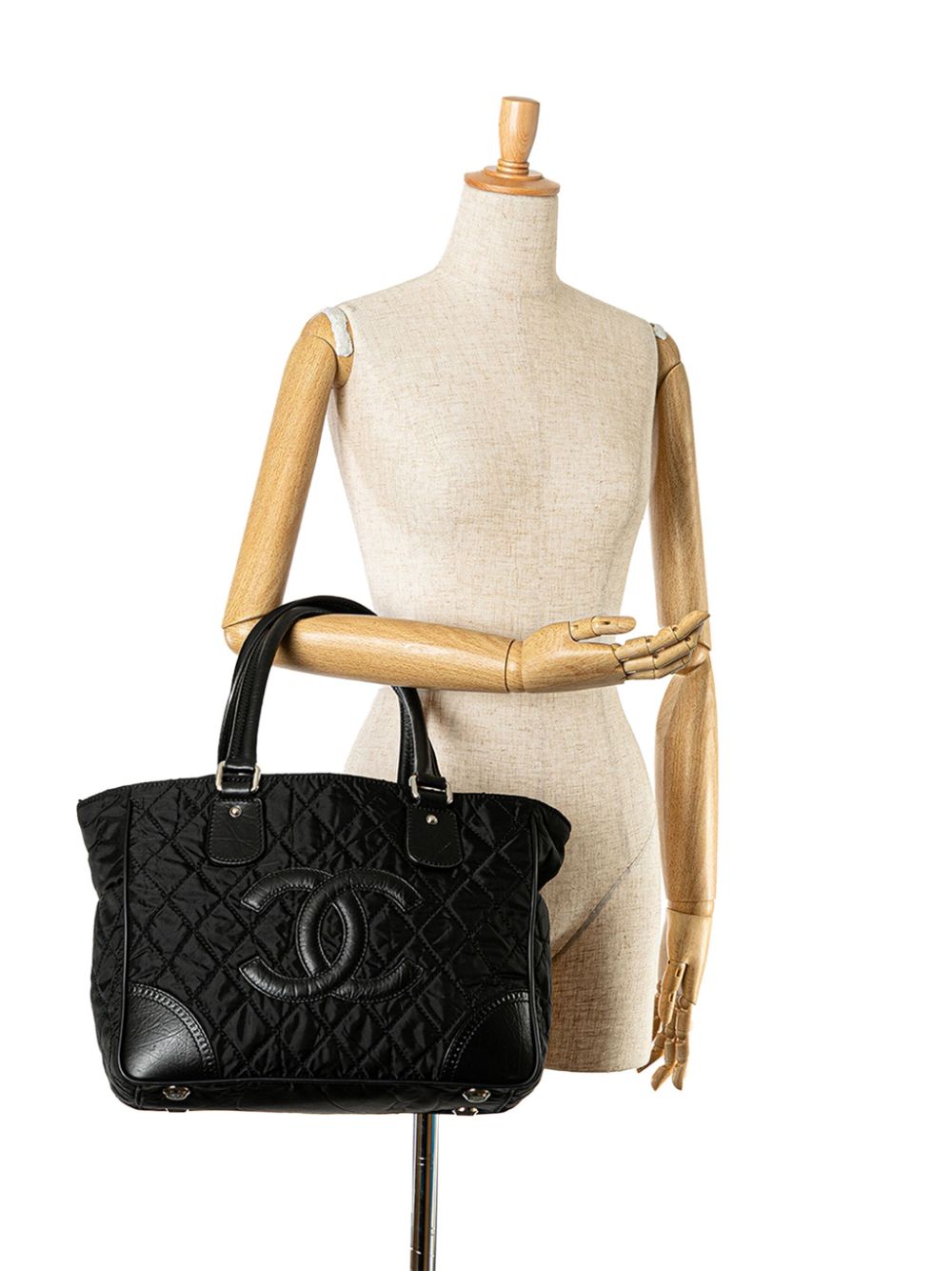 CHANEL 2008-2009 Quilted Nylon Paris-New York Line tote bag Women