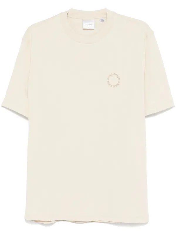 Tシャツ・カットソー DAILY PAPER ORBIT T-SHIRT Daily Paper - White Orbit T-Shirt – Daily Paper US