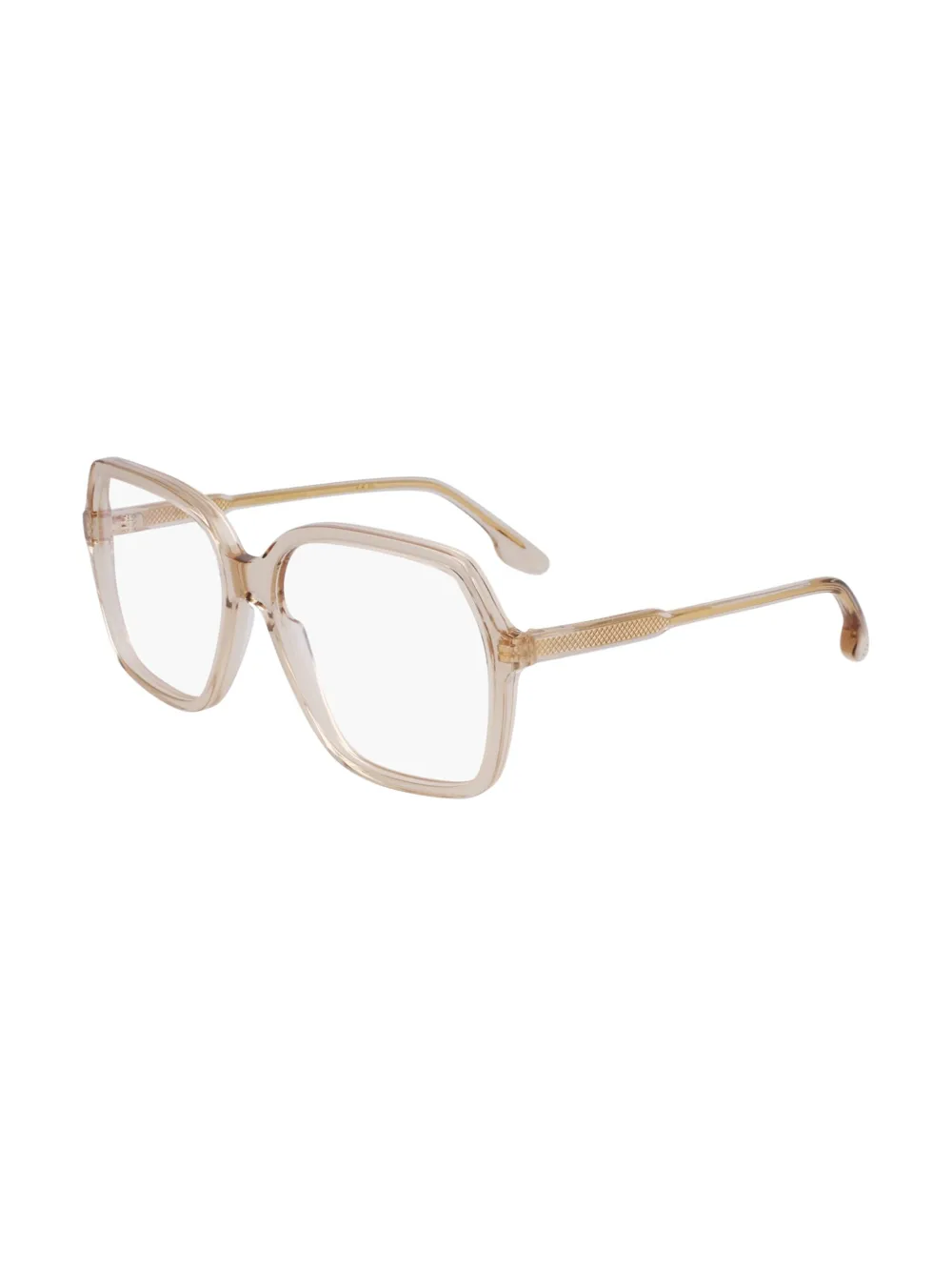 Victoria Beckham Eyewear Bril met vierkant montuur Bruin