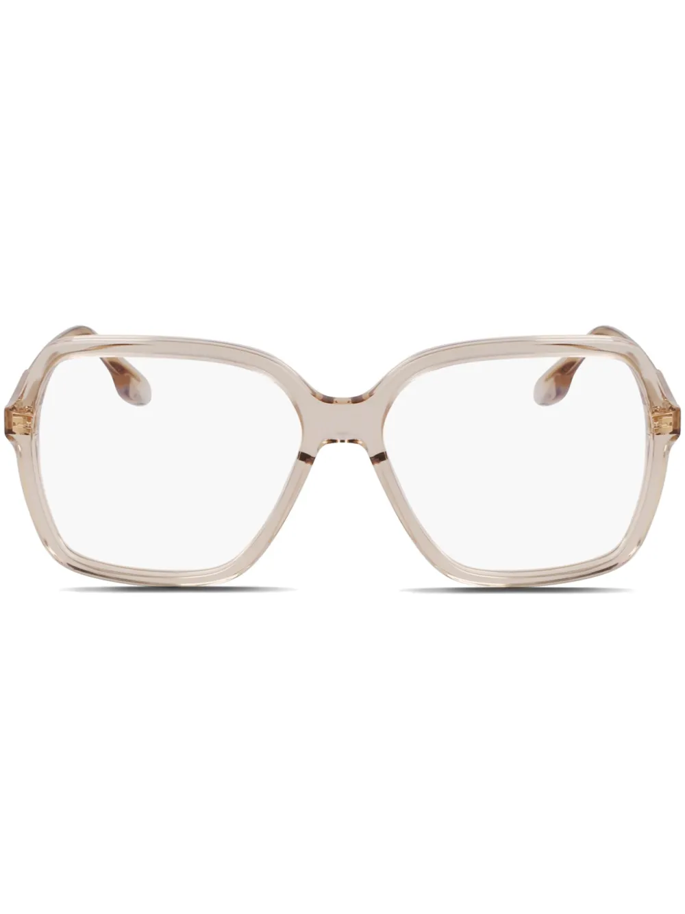 Victoria Beckham Eyewear Bril met vierkant montuur Bruin