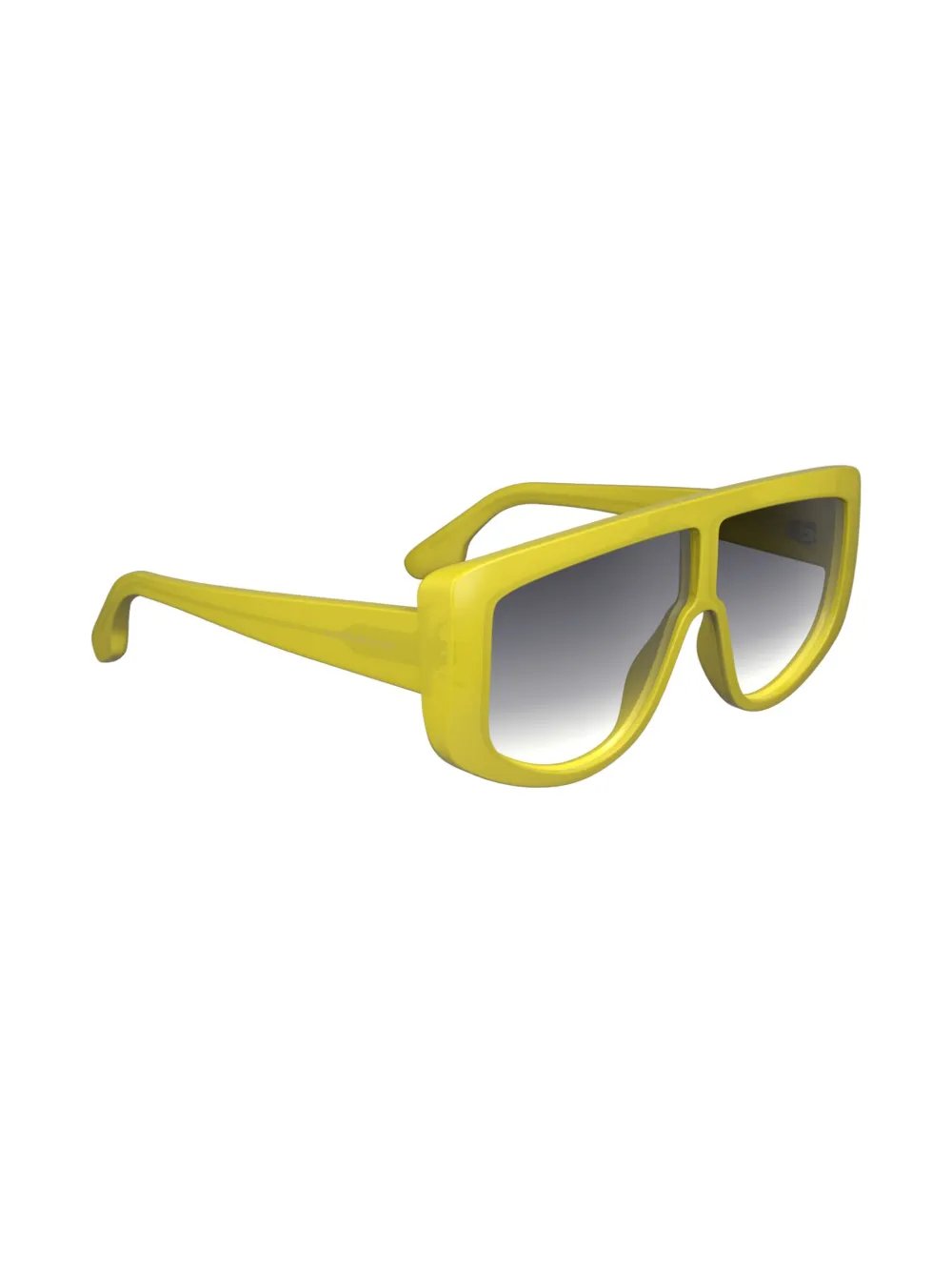 Victoria Beckham Eyewear Visor zonnebril - Geel