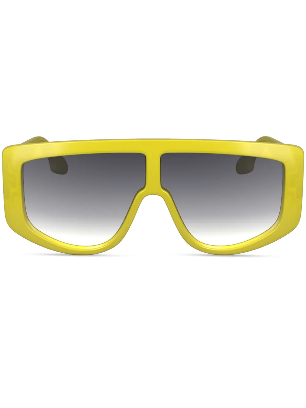 Victoria Beckham Eyewear Visor zonnebril Geel