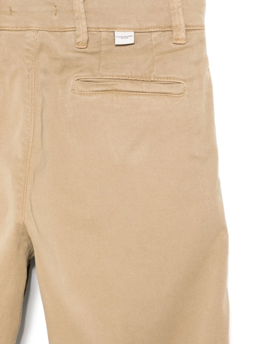 Paolo Pecora Kids Straight broek Beige