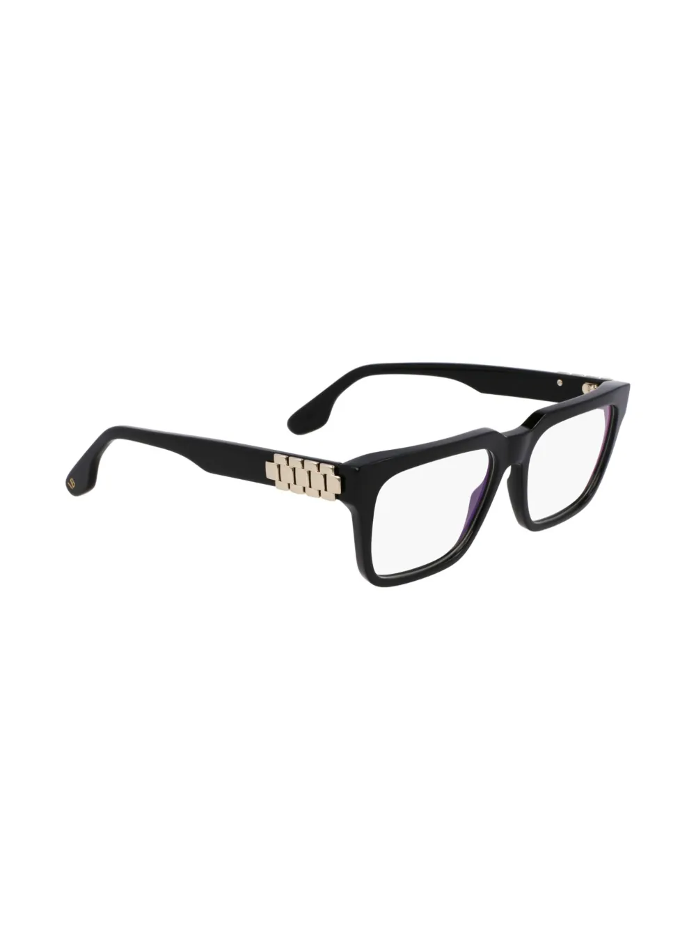 Victoria Beckham Eyewear Bril met rechthoekig montuur Zwart