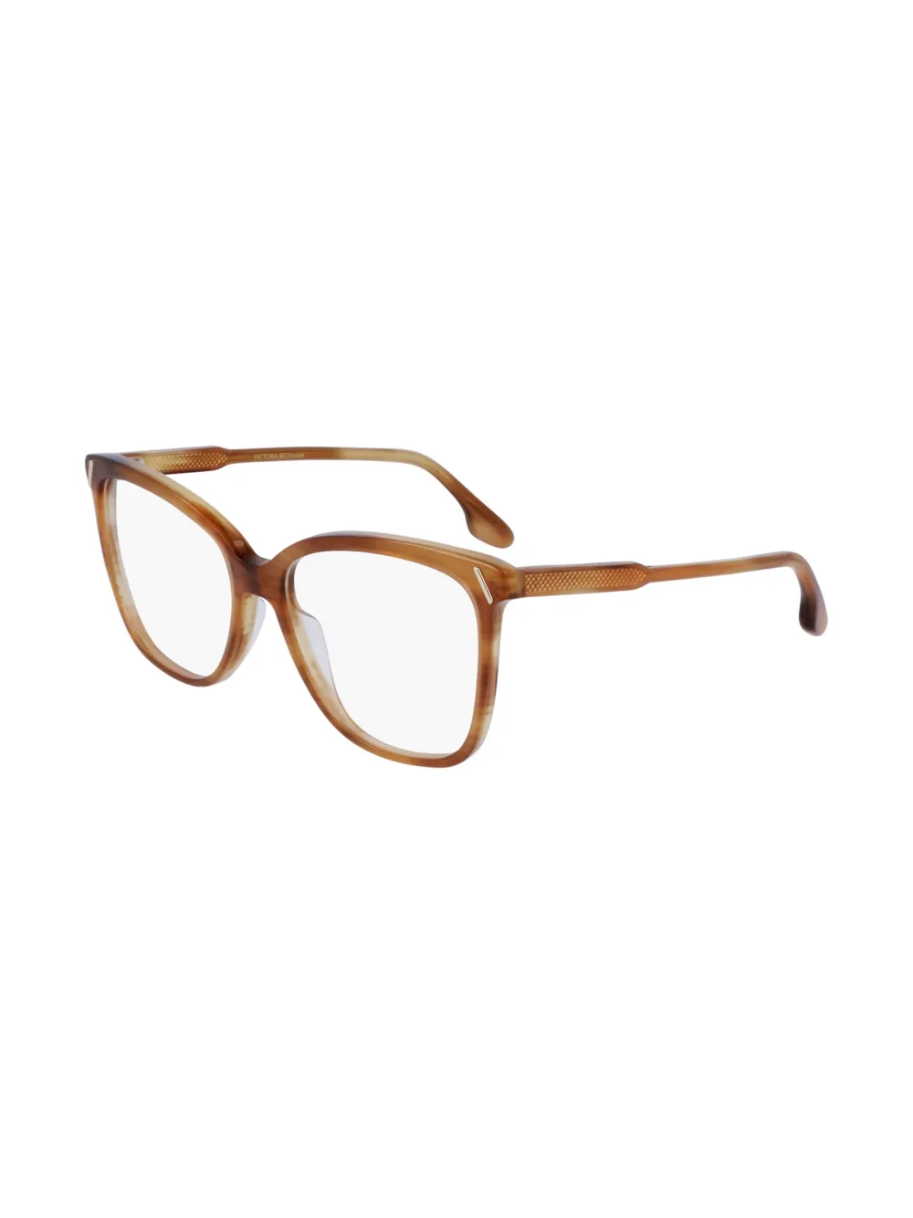 Victoria Beckham Eyewear VB2641 bril met vierkant montuur Bruin