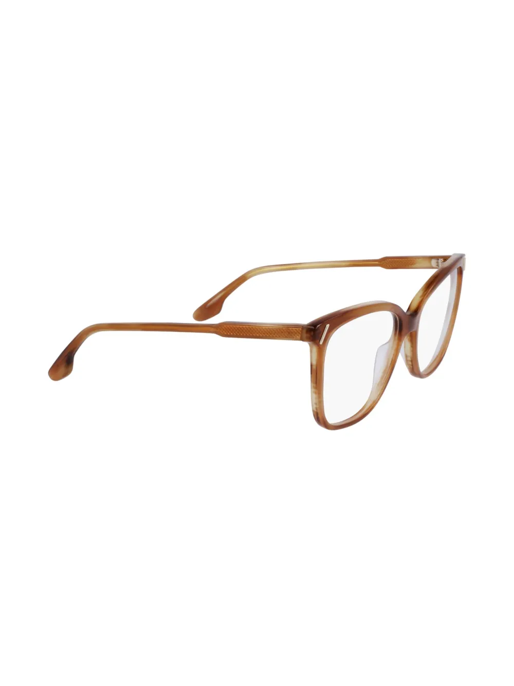 Victoria Beckham Eyewear VB2641 bril met vierkant montuur Bruin
