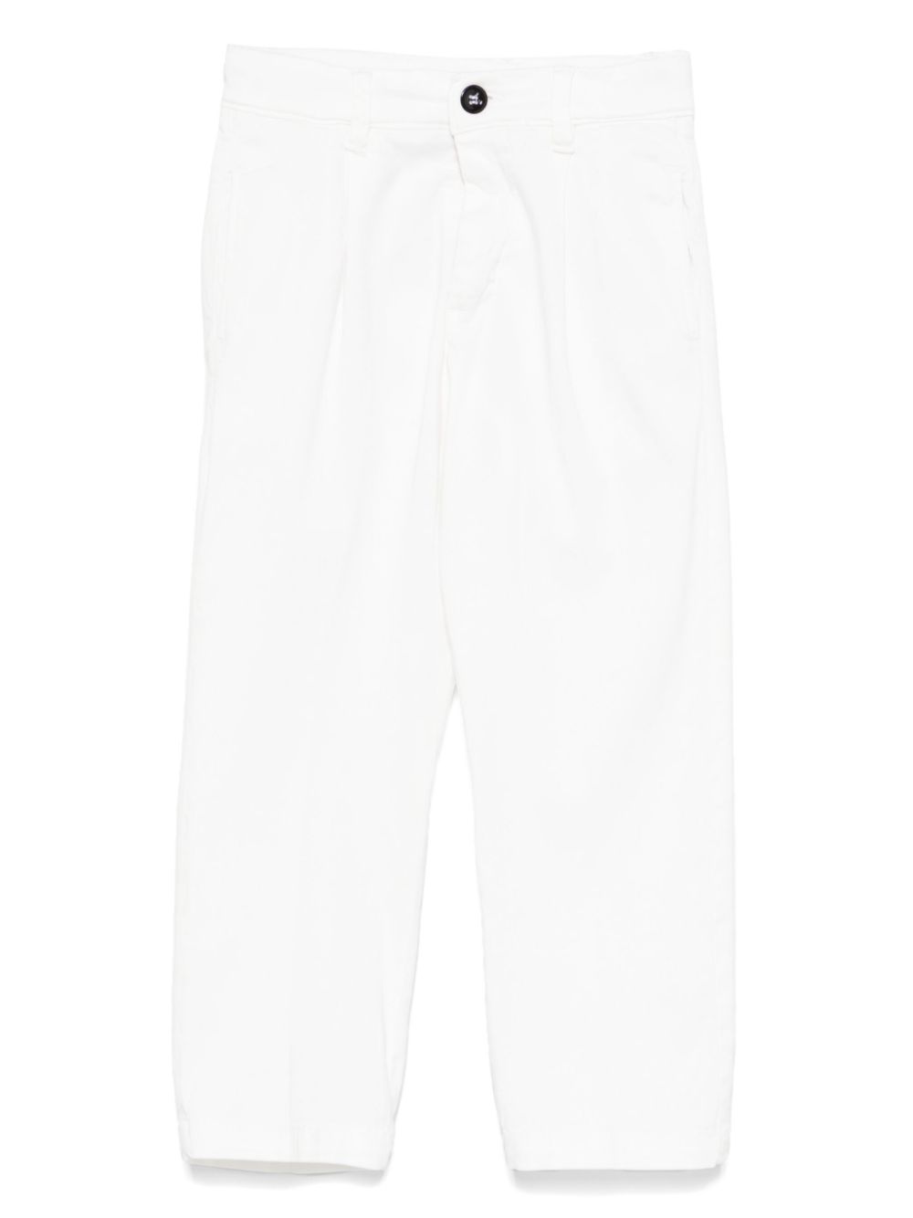 Paolo Pecora Kids straight-leg trousers - White