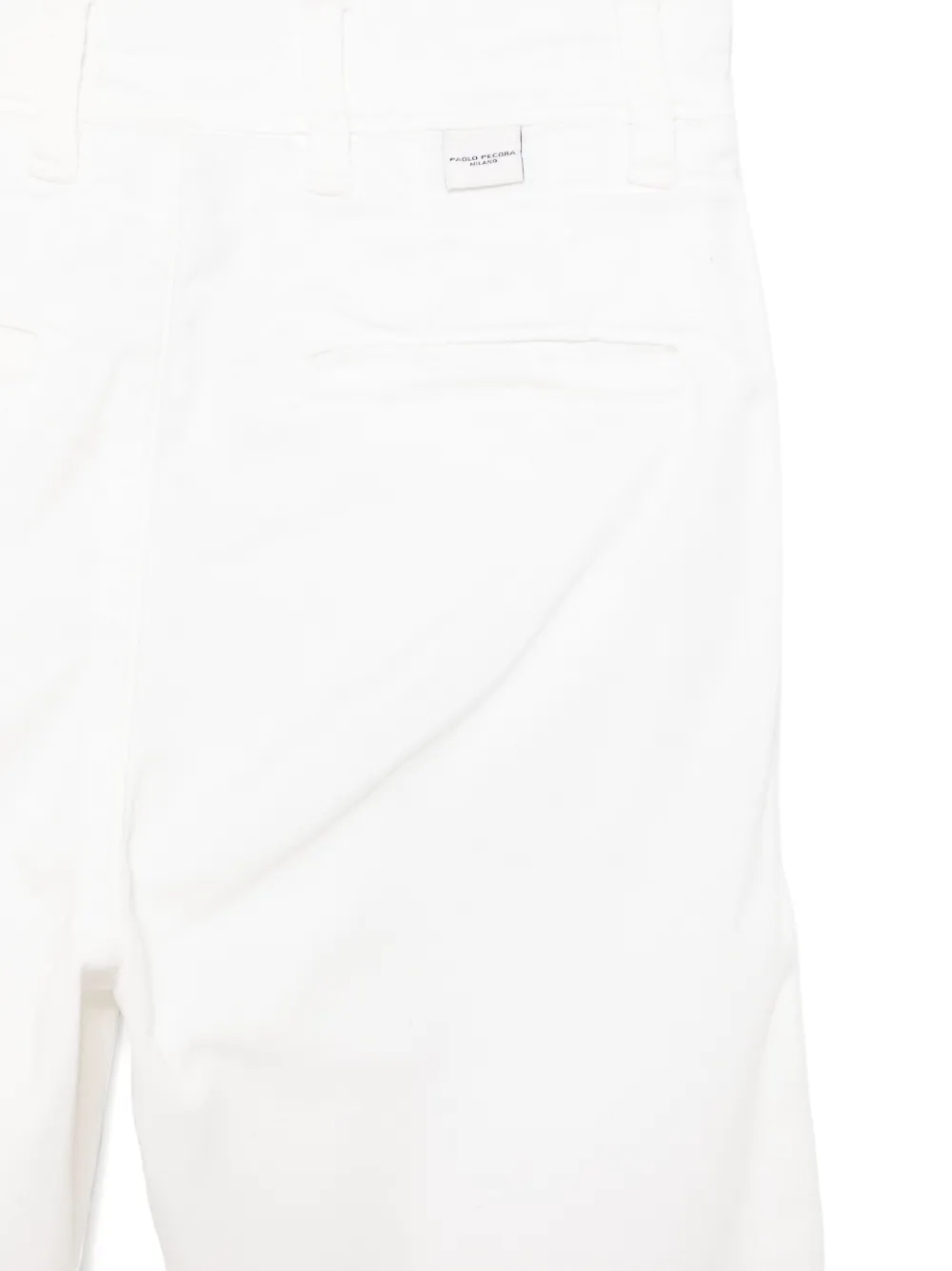 Paolo Pecora Kids Straight broek Wit