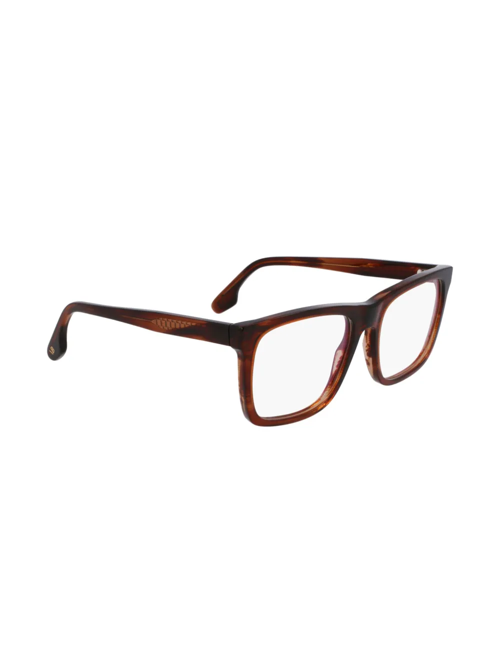 Victoria Beckham Eyewear Bril met rechthoekig montuur Bruin
